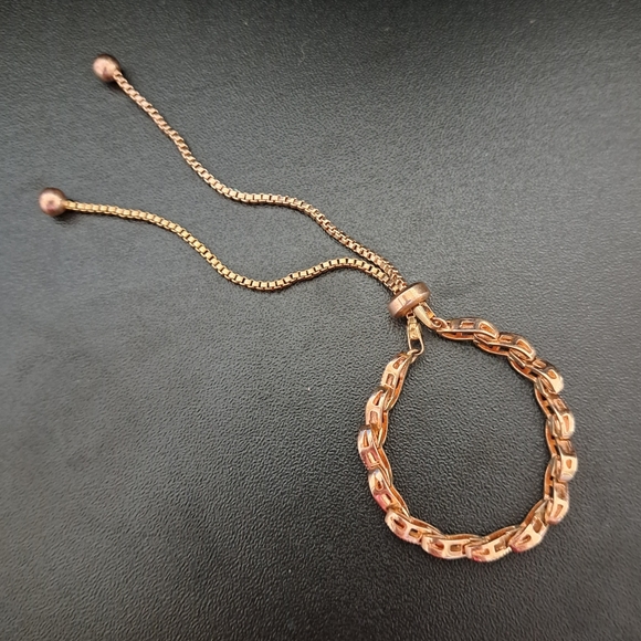 Diamond Accent Bolo Bracelet - Picture 6 of 7